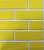 Gelb 310 желтая, 240*71*10 мм, Глазурованная клинкерная фасадная плитка под кирпич ABC
