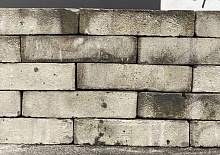 LUCY (ELDORADO) WF 210х25х50 мм, Плитка из кирпича Ручной Формовки для Вентилируемых фасадов с расшивкой шва Engels baksteen
