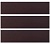 №29 Глазурованная Фасадная плитка Клинкерная облицовочная под кирпич 283х84х11 мм цвет черно-коричневый RAL